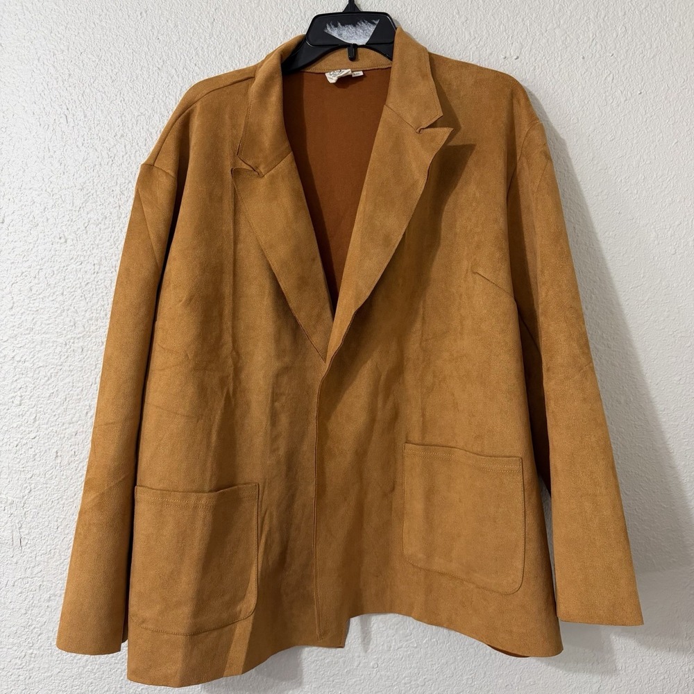 Grace & Emma 3XL Women's Jacket Plus Blazer Stretch Work Western Boutique